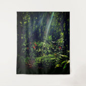 Lush Greenery Tapestry Wandteppich (Vorderseite)