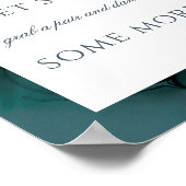 Lush Ink dreh Flop Hochzeitszeichen Poster (Ecke)