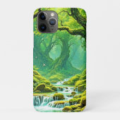 Lush Jungle Waterfall Bliss Case-Mate iPhone Hülle (Rückseite)