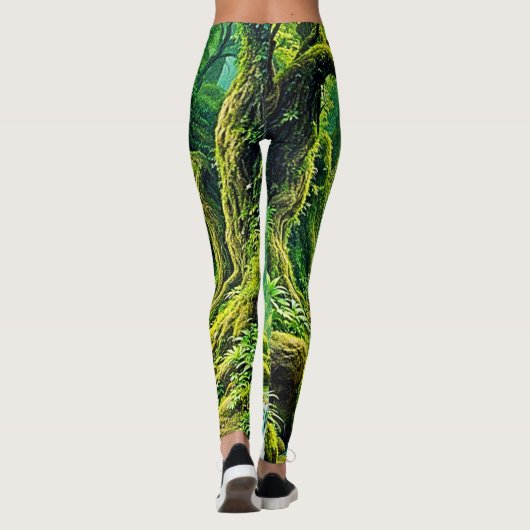 Lush Jungle Waterfall Bliss Leggings (Rückseite)