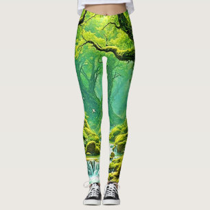 Lush Jungle Waterfall Bliss Leggings