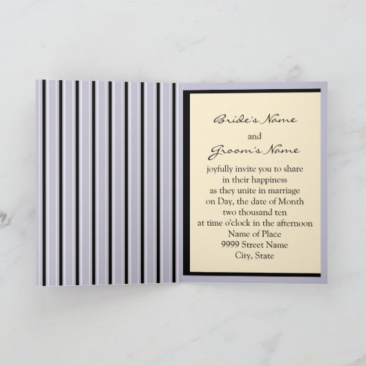 Lush Lavender Einladung (Innenseite)