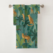 Lush Leopard Jungle Badhandtuch Set (Insitu)