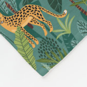 Lush Leopard Jungle Fleecedecke (Ecke)