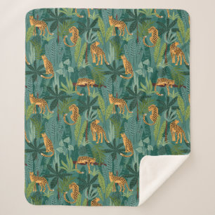 Lush Leopard Sherpadecke