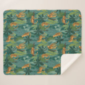 Lush Leopard Sherpadecke (Vorderseite (Horizontal))