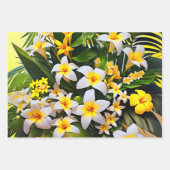 Lush Lilies in Vollblut Geschenkpapier Set (Vorderseite 3)