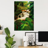 Lush Natural Colors Poster (Heimbüro)