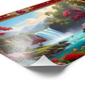Lush" "Nature Fantasy Art Print Fotodruck (Ecke)