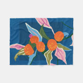 Lush Orange Botanicals Fleecedecke (Vorderseite (Horizontal))