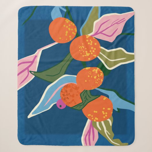 Lush Orange Botanicals Sherpadecke (Vorderseite)