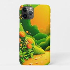 Lush Orange Garden Case-Mate iPhone Hülle