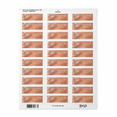 Lush Palm Leaf Wedding Terra Cotta ID956 (Vorne)