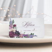 Lush Purple Blumen | Romantische Hochzeit