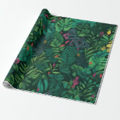 Lush Rainforest Geschenkpapier (Ungerollt)