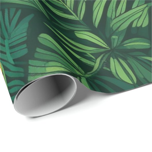 Lush Rainforest Geschenkpapier (Rolleneckpunkt)
