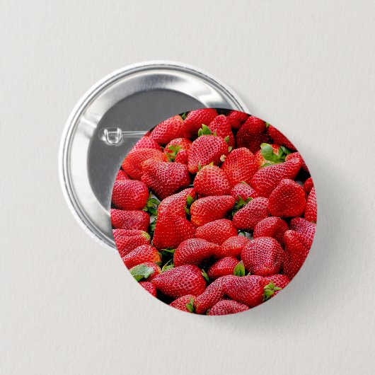Lush Ripe Erdbeeren Button (Vorne & Hinten)