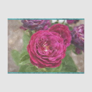 Lush Rose Fuschia Rosa Magenta Tissue Paper Seidenpapier