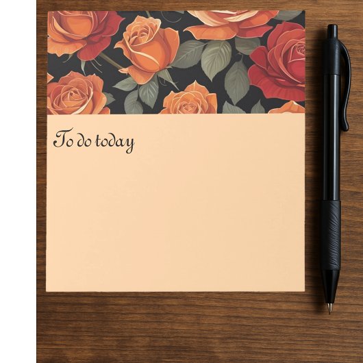 Lush-Rose Notizblock