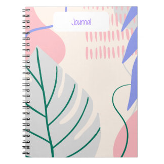 Lush Summer Botanical Journal Notizblock