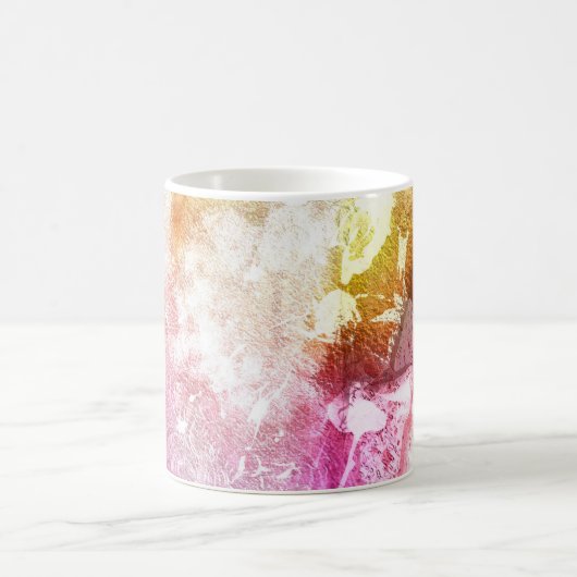 Lush Textured Raspberry Cream Scoop Kaffeetasse (Mittel)