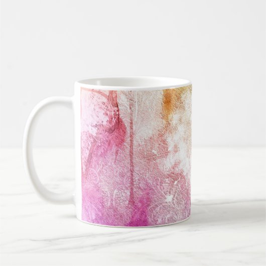Lush Textured Raspberry Cream Scoop Kaffeetasse (Links)