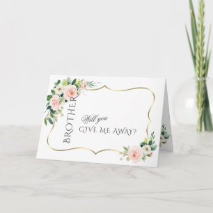 Lush Tropical Blätter wirst du mir weg geben Einladung