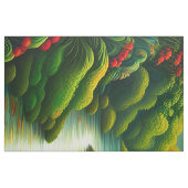 Lush Tropical Rainforest Cheater Quilt Seeing Pane Stoff (Fat Quarter (45,7 x 55,9 cm))