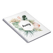 Lush Tropics Personalisiert Notebook Notizblock (Rechte Seite)