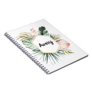 Lush Tropics Personalisiert Notebook Notizblock