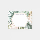Lush Tropics Post It Note Pad Post-it Klebezettel (Vorderseite)