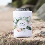 Lush Tropics Wedding kann gemütlich gemütlich mach<br><div class="desc">Die Sammlung Lush Tropics ist eine wunderschöne und moderne Sammlung, die handbemalte tropische Pflanzen mit Aquarellmonstera und Blätter aus Palmen beherbergt. Die Farbpalette ist absolut atemberaubend, mit üppigen Grüntönen, zartem Erröten und edlem Gold, das ein perfektes tropisches Sommerambiente schafft. Jedes Element ist mit Aquarellen bemalt und verleiht dem Design ein...</div>