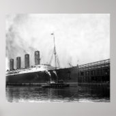 Lusitania Docking Poster (Vorne)