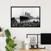 Lusitania Spectators 1907 Poster (Heimbüro)