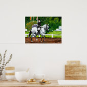 Lusitano Horse Portrait Poster (Küche)