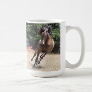 Lusitano Pferd an der Freiheit Kaffeetasse