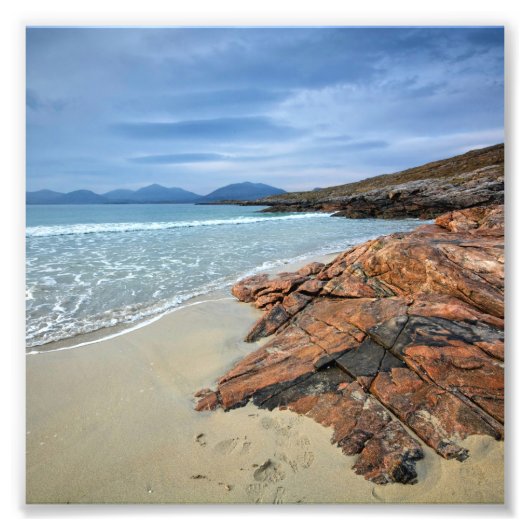 Luskentyre, Insel Harris Fotodruck (Vorne)