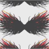 Lust Abstract 7 Deadly Sins Alcohol Ink Art Aufkleber (Vorderseite)