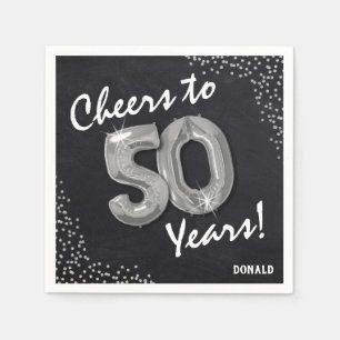 Lust auf die 50 Jahre! 50. Geburtstag Serviette