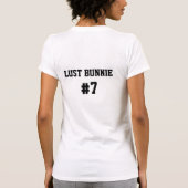Lust Bunnie #7 T-Shirt (Rückseite)