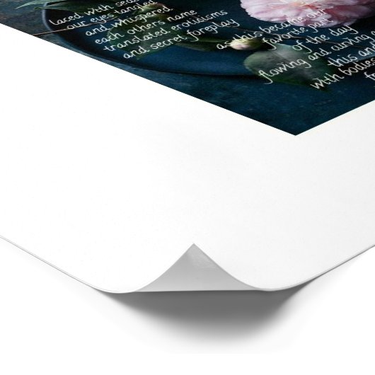 Lust Gedicht von Ahsek Novel Poster (Ecke)