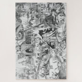 Lust (Luxuria), die sieben toten Sünden Puzzle (Vertikal)