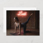 Lust Postkarte (Vorne/Hinten)