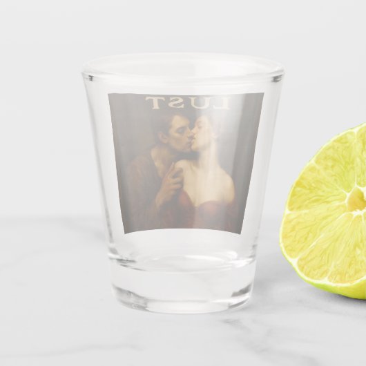 Lust Schnapsglas (Rückseite)