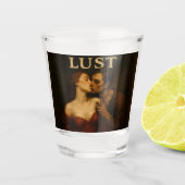 Lust Schnapsglas (Vorderseite)