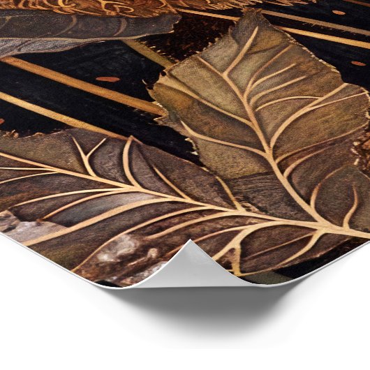 Lüster Art Print Poster (Ecke)