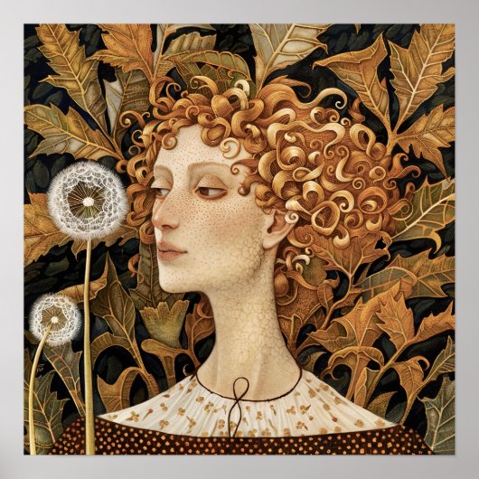 Lüster Art Print Poster (Vorne)