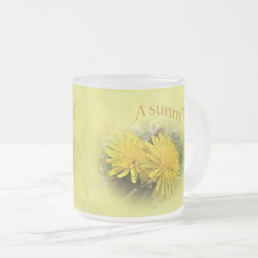 Lüster - Ein sonniger Hi Mattglastasse (VorderseiteRechts)