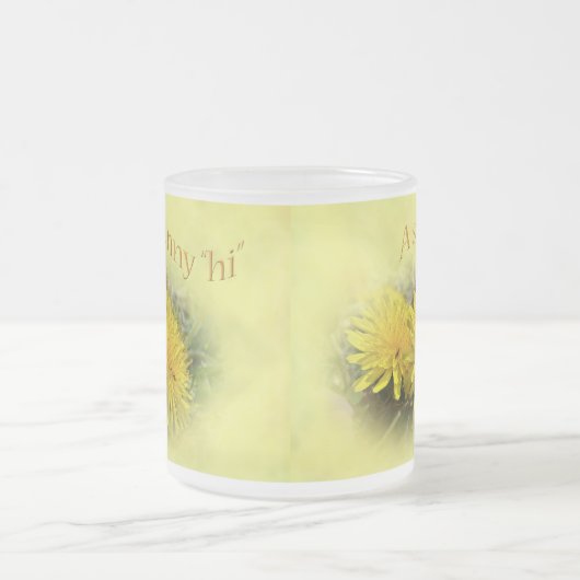 Lüster - Ein sonniger Hi Mattglastasse (Mittel)