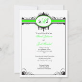 Lüster-Einladung Einladung (Vorderseite)